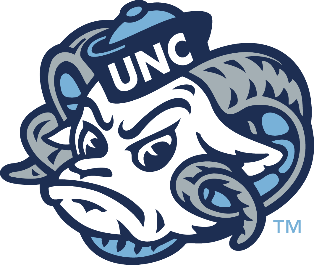 North Carolina Tar Heels 2015-Pres Secondary Logo 01 vinyl decal